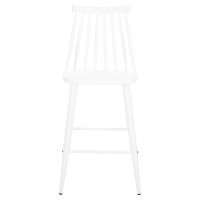 ΣΚΑΜΠΟ ΜΠΑΡ ΜΕΣΑΙΟΥ ΥΨΟΥΣ VANESSA HM9300.11 ΠΟΛΥΠΡΟΠΥΛΕΝΙΟ & ΜΕΤΑΛΛΟ-ΛΕΥΚΟ 45,5x46x97Υεκ 2τμχ