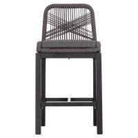 ΣΚΑΜΠΟ ΜΠΑΡ ΜΕΣ.ΥΨΟΥΣ HOWARD HM5791.23 ΜΑΥΡΟ ΑΛΟΥΜΙΝΙΟ--ΓΚΡΙ ΣΧΟΙΝΙ 47,5x55x94,5Υεκ.