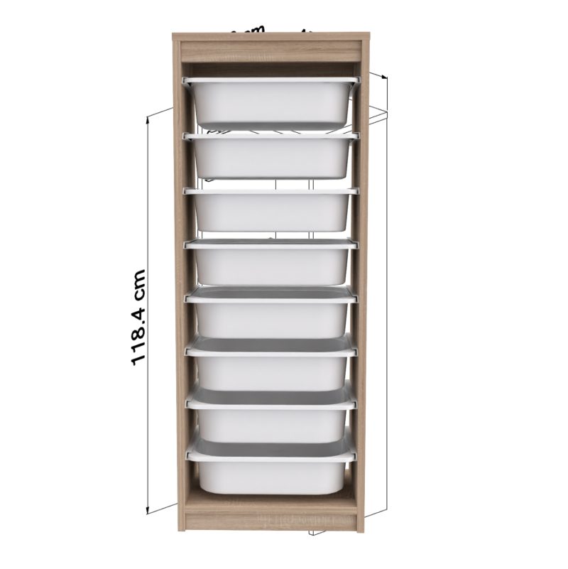 syrtariera-fb91820103-melamini-sonama-le-2 ΣΥΡΤΑΡΙΕΡΑ SANI HM18201.03 ΜΕΛΑΜΙΝΗ SONAMA-ΛΕΥΚΑ ΣΥΡΤΑΡΙΑ P.E. 45,5x29,6x118,5Υεκ