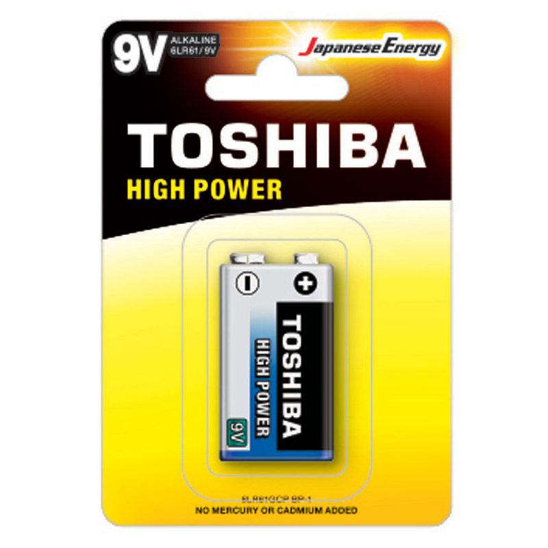 Μπαταρία TOSHIBA 9V - 6LR61GCP BP-1 Μπαταρία TOSHIBA 9V - 6LR61GCP BP-1