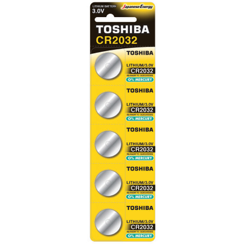 Μπαταρία TOSHIBA CR2032 - BP-5 Μπαταρία TOSHIBA CR2032 - BP-5