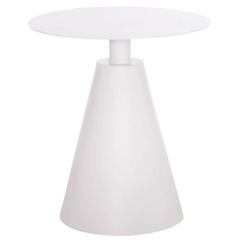 trapezaki-boith-stroggylo-exchoroy-fb962 ΤΡΑΠΕΖΑΚΙ ΒΟΗΘ. ΣΤΡΟΓΓΥΛΟ ΕΞ.ΧΩΡΟΥ SERA HM6270.02 ΛΕΥΚΟ ΑΛΟΥΜΙΝΙΟ Φ50x56Υεκ.