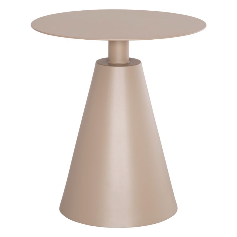 ΤΡΑΠΕΖΑΚΙ ΒΟΗΘ. ΣΤΡΟΓΓΥΛΟ ΕΞ.ΧΩΡΟΥ SERA HM6270.03 ΚΑΠΟΥΤΣΙΝΟ ΑΛΟΥΜΙΝΙΟ Φ50x56Υεκ.