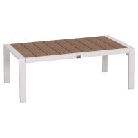 trapezaki-xaplostras-fb9627601-aloyminio ΤΡΑΠΕΖΑΚΙ ΞΑΠΛΩΣΤΡΑΣ BENTRY HM6276.01 ΑΛΟΥΜΙΝΙΟ ΛΕΥΚΟ--POLYWOOD 100x56x35Υεκ.