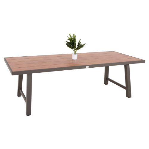 trapezi-aloyminioy-fb9606004-sampani-me- ΤΡΑΠΕΖΙ ΑΛΟΥΜΙΝΙΟΥ GOBAR HM6060.04 ΣΑΜΠΑΝΙ ΜΕ ΕΠΙΦΑΝΕΙΑ ΑΠΟΜΙΜΗΣΗΣ ΞΥΛΟΥ 240Χ105Χ75Υεκ.