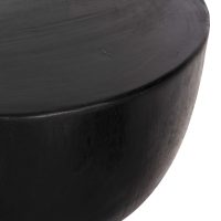 ΤΡΑΠΕΖΙ ΒΟΗΘΗΤΙΚΟ POMPU HM9794.02 ΜΑΥΡΟ ΜΑΣΙΦ ΞΥΛΟ SUAR Φ58x34Υεκ.