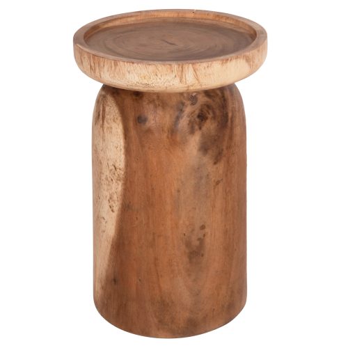 trapezi-boithitiko-fb9989911-masif-xylo- ΤΡΑΠΕΖΙ ΒΟΗΘΗΤΙΚΟ LOKI HM9899.11 ΜΑΣΙΦ ΞΥΛΟ SUAR ΣΕ ΦΥΣΙΚΟ Φ30x50Υεκ.