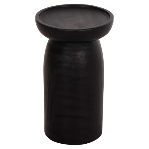 trapezi-boithitiko-fb9989912-masif-xylo- ΤΡΑΠΕΖΙ ΒΟΗΘΗΤΙΚΟ LOKI HM9899.12 ΜΑΣΙΦ ΞΥΛΟ SUAR ΣΕ ΜΑΥΡΟ Φ30x50Υεκ.