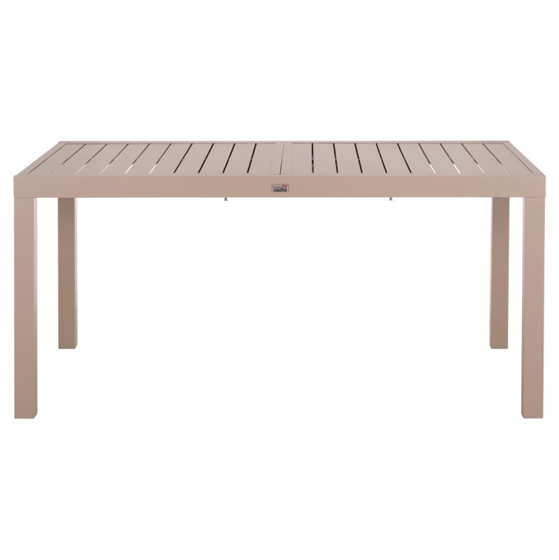 ΤΡΑΠΕΖΙ ΕΠΕΚΤΕΙΝΟΜΕΝΟ KRUM HM6277.04 ΑΛΟΥΜΙΝΙΟ ΚΑΠΟΥΤΣΙΝΟ 160-240x90x73Υεκ.