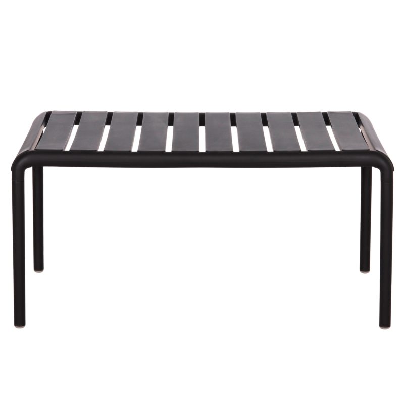 trapezi-exoterikoy-choroy-chamilo-fb9633-2 ΤΡΑΠΕΖΙ ΣΑΛΟΝΙΟΥ ΕΞΩΤΕΡΙΚΟΥ ΧΩΡΟΥ ΧΑΜΗΛΟ KORVER HM6334.02 ΠΟΛΥΠΡΟΠΥΛΕΝΙΟ ΜΑΥΡΟ 100x60x46Υεκ