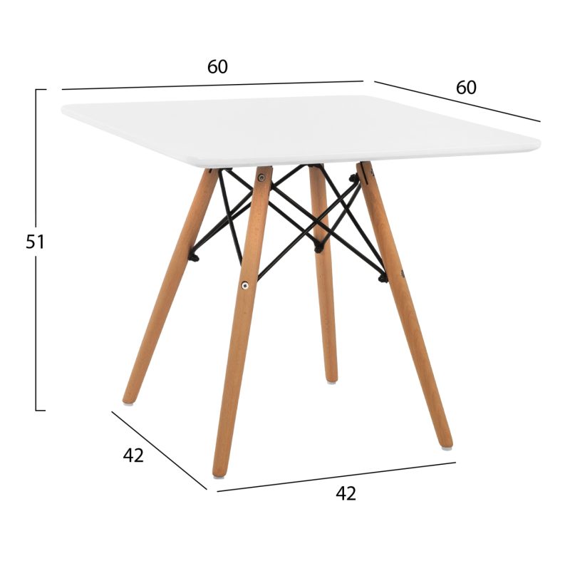 trapezi-kid-60x60x51yek-leyko-fb9845201-1 ΤΡΑΠΕΖΙ MINIMAL KID 60X60X51Yεκ. ΛΕΥΚΟ HM8452.01
