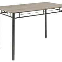 Τραπέζι Σετ (4+1) ArteLibre BLUE DAWN Sonoma 120x68x75cm