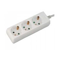 Πολύπριζο V03B Alfaone 3 θέσεις χωρίς διακόπτη 3X1