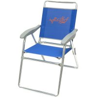 141-6814-1-TELIKO myResort ΚΑΡΕΚΛΑ ΒΕΡΑΝΤΑΣ-ΚΗΠΟΥ ΑΛΟΥΜΙΝΙΟΥ ΜΠΛΕ ΜΕ ΜΠΡΑΤΑ ΤΕΧΤ 2x1