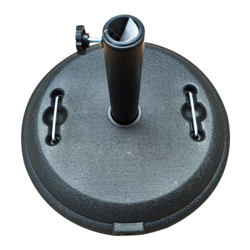 Βάση Ομπρέλας ArteLibre KODIAK 22kg Μαύρο Τσιμέντο/Πλαστικό 46.5x33cm