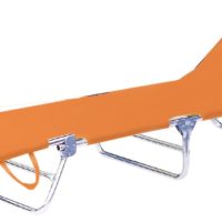 161-9021-2 ΞΑΠΛΩΣΤΡΑ ΑΛΟΥΜΙΝΙΟΥ ΠΟΡΤΟΚΑΛΙ ΠΤΥΣΣΟΜΕΝΗ ΤΕΧΤ ΤΕΤΡΑΣΠΑΣΤΗ