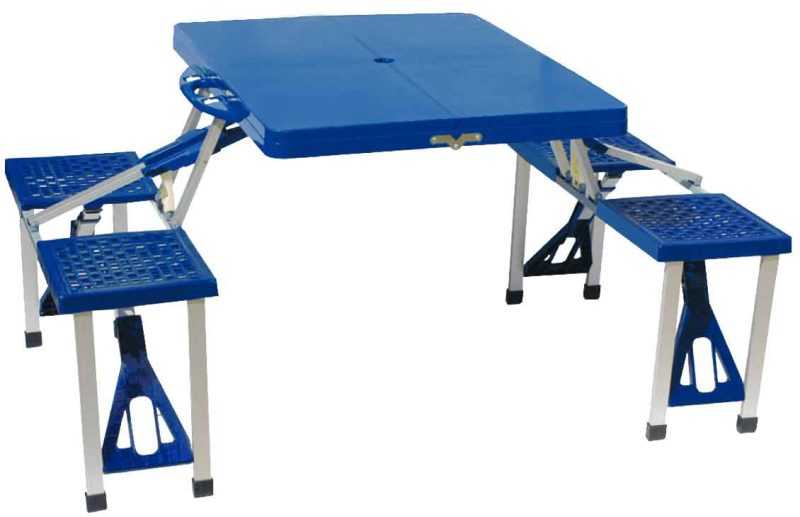 ΤΡΑΠΕΖΙ ΑΛΟΥΜΙΝΙΟΥ ΠΤΥΣΣΟΜΕΝΟ ΒΑΛΙΤΣΑΚΙ ΠΙΚ-ΝΙΚ 4 ΑΤΟΜΩΝ