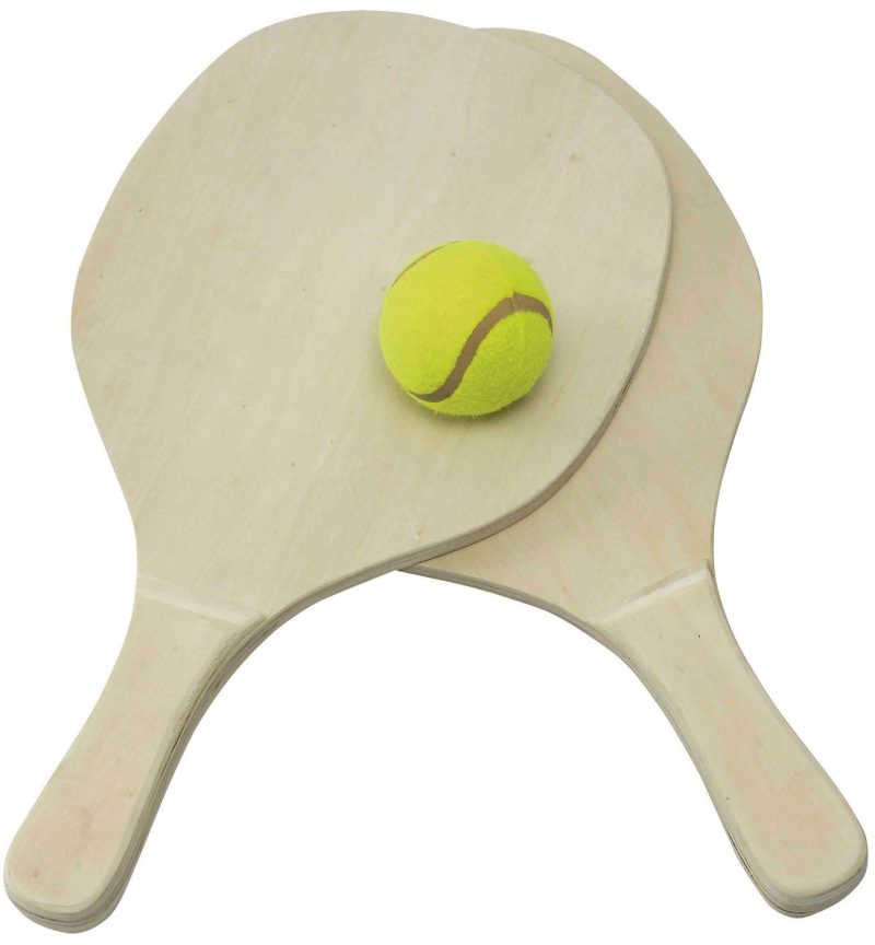 Velco ΣΕΤ ΡΑΚΕΤΕΣ ΞΥΛΙΝΕΣ  ΜΕ ΜΠΑΛΑΚΙ