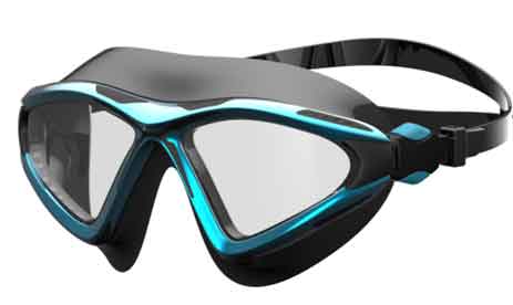 3147 fortis ΓΥΑΛΑΚΙΑ ΠΙΣΙΝΑΣ ΕΝΗΛΙΚΩΝ ΣΙΛΙΚΟΝΗΣ ΔΙΧΡΩΜΟ (ΜΑΥΡΟ- ΜΠΛΕ)