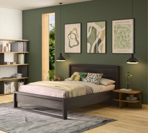 Alana κρεβάτι διπλό 168x215x94εκ. ( για στρώμα 160x200εκ. ) Black thread Alana κρεβάτι διπλό 168x215x94εκ. ( για στρώμα 160x200εκ. ) Black thread