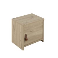 Arthus κομοδίνο 40x30x36εκ.  Δρυς Artisan με ένα ντουλάπι