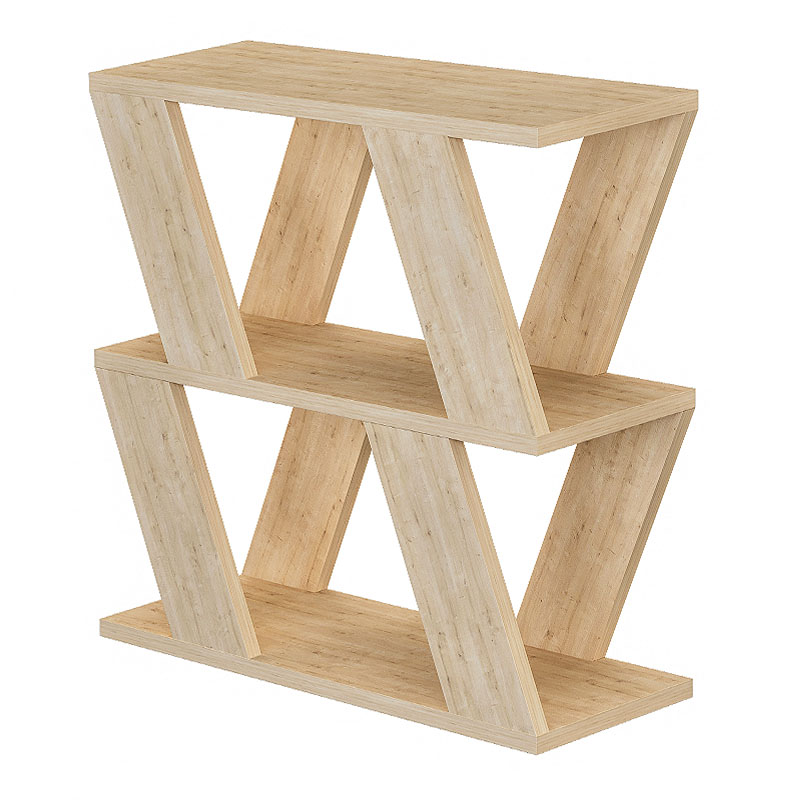 Τραπεζάκι βοηθητικό Lazena Megapap χρώμα sapphire oak 60x22x57εκ.