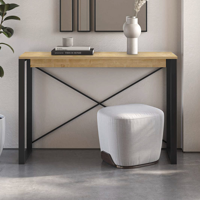 GP037-02232-1 Κονσόλα Archie Megapap χρώμα sapphire oak 110x35x75εκ.