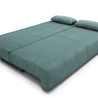 GEORGIA Καναπές κρεβάτι με αποθηκευτικό χώρο 194x93εκ.  Μέντα