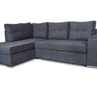 Athens Γωνιακός καναπές κρεβάτι με αποθηκευτικό χώρο 246x174x96εκ. Γκρι Αριστερή γωνία Athens Γωνιακός καναπές κρεβάτι με αποθηκευτικό χώρο 246x174x96εκ. Γκρι Αριστερή γωνία