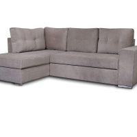 Athens Γωνιακός καναπές κρεβάτι με αποθηκευτικό χώρο 246x174x96εκ. Elephant Αριστερή γωνία