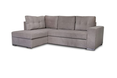 Athens Γωνιακός καναπές κρεβάτι με αποθηκευτικό χώρο 246x174x96εκ. Elephant Αριστερή γωνία