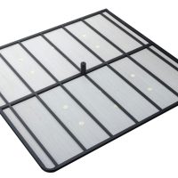 Luna μεταλλική βάση στήριξης στρώματος με πάνελ 180x195εκ.