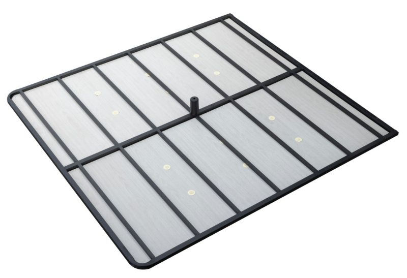 Luna μεταλλική βάση στήριξης στρώματος με πάνελ 180x195εκ.