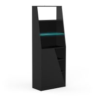 Venom βιβλιοθήκη gaming 72x34x185εκ. Μαύρο