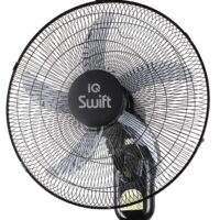 IQ WF-47R Black Ανεμιστήρας Τοίχου 45cm 70W με Τηλεχειριστήριο