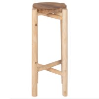 ΑΝΘΟΣΤΗΛΗ HOVER HM7935 ΞΥΛΟ ΤΕΑΚ ΣΕ ΦΥΣΙΚΟ ΧΡΩΜΑ Φ30x75,5Υεκ.