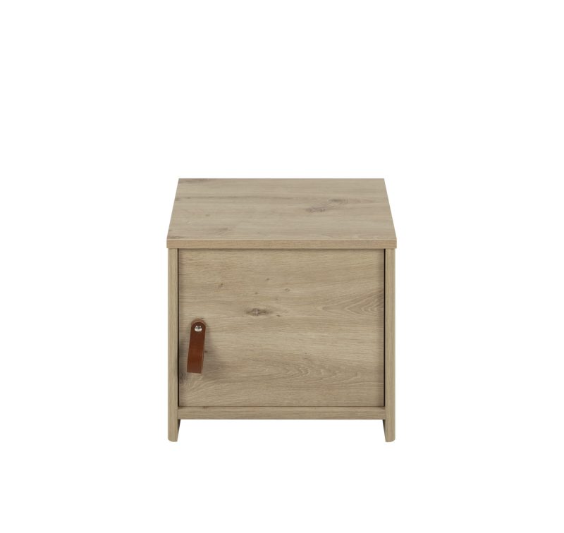 Arthus κομοδίνο 40x30x36εκ.  Δρυς Artisan με ένα ντουλάπι