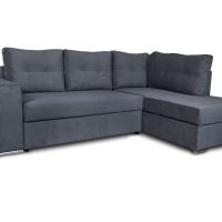 Athens Γωνιακός καναπές κρεβάτι με αποθηκευτικό χώρο 246x174x96εκ. Γκρι Δεξιά γωνία Athens Γωνιακός καναπές κρεβάτι με αποθηκευτικό χώρο 246x174x96εκ. Γκρι Δεξιά γωνία