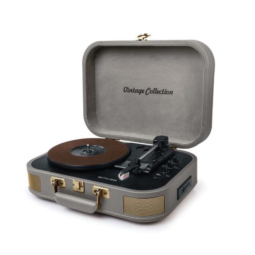 Πικάπ-Bluetooth MT-201BTG MUSE Με USB Γκρι Πικάπ-Bluetooth MT-201BTG MUSE Με USB Γκρι