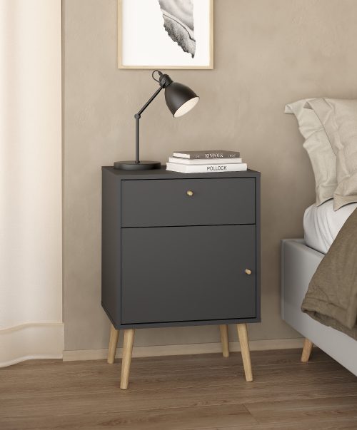 Bodo κομοδίνο με ένα συρτάρι και ένα ντουλάπι 50 Bodo κομοδίνο με ένα συρτάρι και ένα ντουλάπι 50