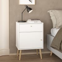 Bodo κομοδίνο με ένα συρτάρι και ένα ντουλάπι  50