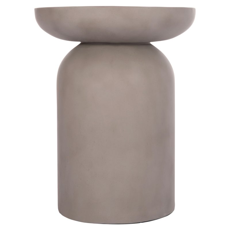 ΒΟΗΘΗΤΙΚΟ ΤΡΑΠΕΖΙ ANNA HM18160.03 FIBER CEMENT ΣΕ ΓΚΡΙ--Φ60x76Υεκ.