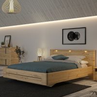 Confidence Κρεβάτι διπλό 177x210εκ. ( για στρώμα 160x200εκ. ) Artisan Oak Confidence Κρεβάτι διπλό 177x210εκ. ( για στρώμα 160x200εκ. ) Artisan Oak