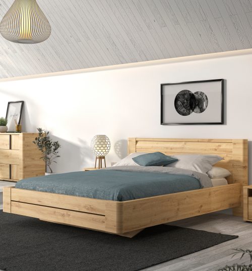 Confidence Κρεβάτι υπέρδιπλο 197x210εκ. ( για στρώμα 180x200εκ. ) Artisan Oak Confidence Κρεβάτι υπέρδιπλο 197x210εκ. ( για στρώμα 180x200εκ. ) Artisan Oak