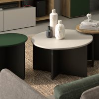 Craft σετ 3 τραπεζάκια σαλονιού 160x70x42/38εκ. Μαύρο / Artisan Oak / Πράσινο / Greige Craft σετ 3 τραπεζάκια σαλονιού 160x70x42/38εκ. Μαύρο / Artisan Oak / Πράσινο / Greige