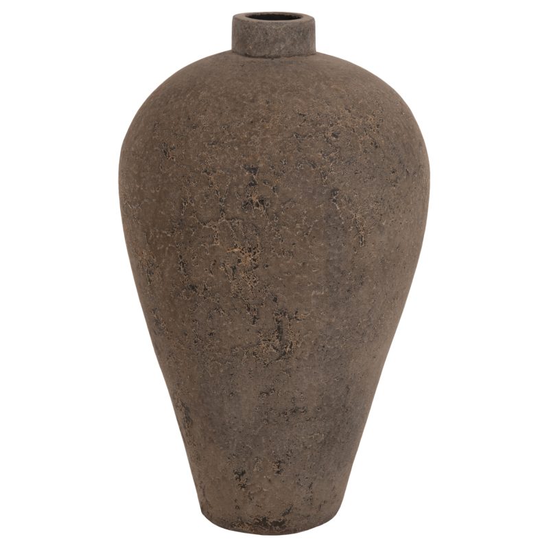 ΔΙΑΚΟΣΜΗΤΙΚΟ ΒΑΖΟ ΔΑΠΕΔΟΥ HM7912 ΤΕΡΑΚΟΤΑ ΣΕ ΓΚΡΙ ΑΠΟΧΡΩΣΗ Φ73x130Y εκ.