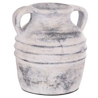 ΔΙΑΚΟΣΜΗΤΙΚΟ ΕΠΙΤΡΑΠΕΖΙΟ ΒΑΖΟ VERMO HM4398 ΤΕΡΑΚΟΤΑ ΣΕ ΑΝΟΙΧΤΟ ΓΚΡΙ Φ21x22Υεκ.