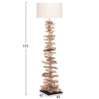 diakosmitiko-fotistiko-dapedoy-fb94430-d-1 ΔΙΑΚΟΣΜΗΤΙΚΟ ΦΩΤΙΣΤΙΚΟ ΔΑΠΕΔΟΥ ALTAR HM4430 DRIFTWOOD--ΛΕΥΚΟ PVC Φ45x155Υεκ.