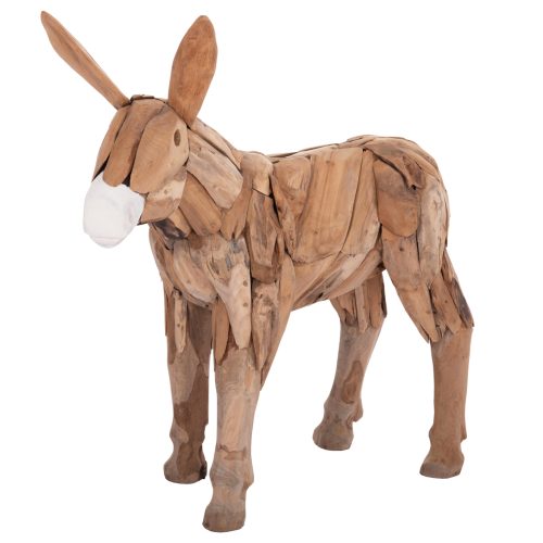 diakosmitiko-gaidoyraki-fb94387-anakylom ΔΙΑΚΟΣΜΗΤΙΚΟ ΓΑΙΔΟΥΡΑΚΙ HM4387 ΑΝΑΚΥΛΩΜΕΝΟ ΞΥΛΟ ΤΕΑΚ ΣΕ ΦΥΣΙΚΟ 103x33x99,5Υεκ.