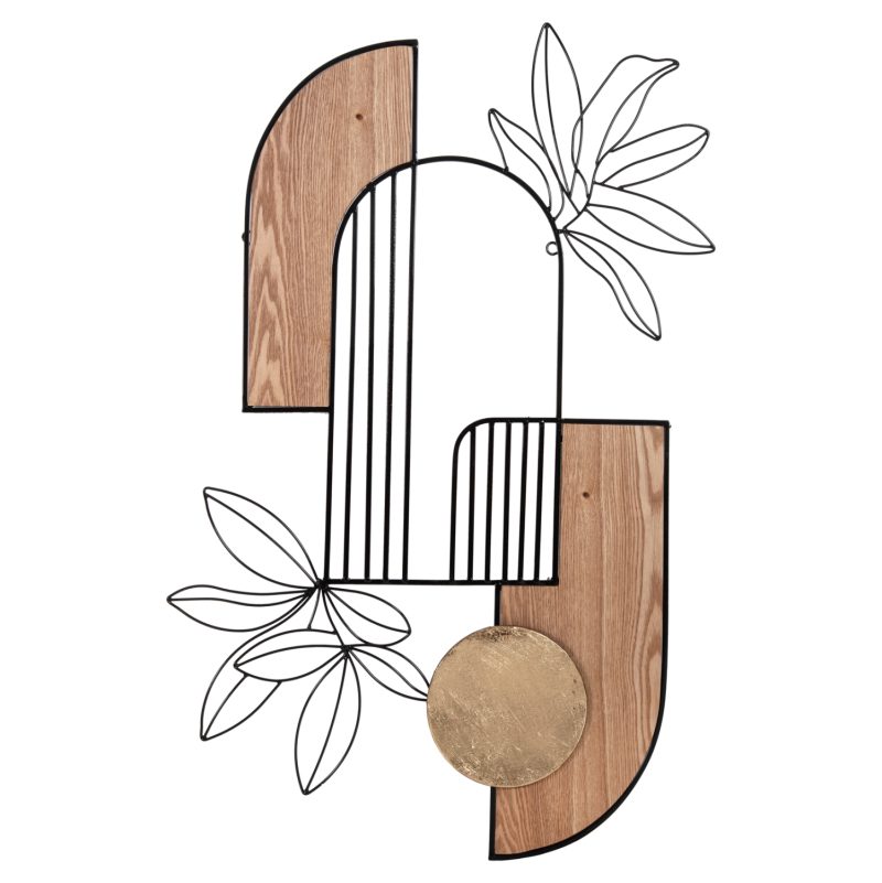 diakosmitiko-toichoy-fb94218-xylo-se-fys ΔΙΑΚΟΣΜΗΤΙΚΟ ΤΟΙΧΟΥ HM4218 ΞΥΛΟ ΣΕ ΦΥΣΙΚΟ-ΜΑΥΡΟ ΜΕΤΑΛΛΟ 66x100Υ εκ.